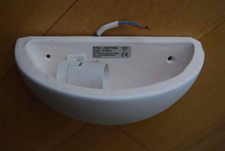 Photo of free Pair of small wall lights / uplighters (The Moravian Settlement DE72) #2