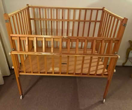 Photo of free Foldable baby crib (Highland Park) #2
