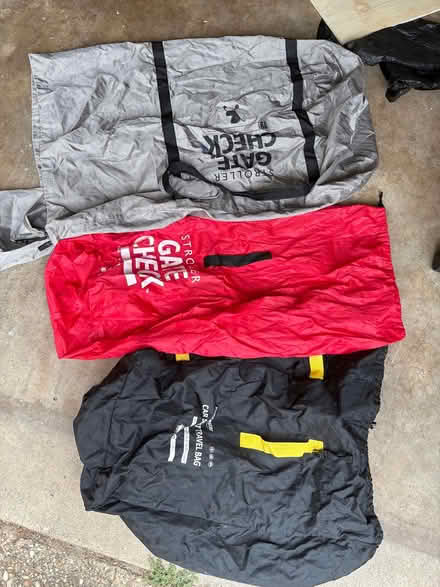 Photo of free Stroller and car seat bags (Shepherd Park DC) #1