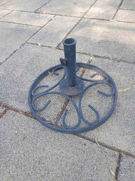 Photo of free Parasol holder (Elstow MK42) #1