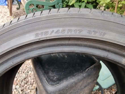 Photo of free Yokohama Car Tyre with plenty of tread (Barnhill DD5) #3