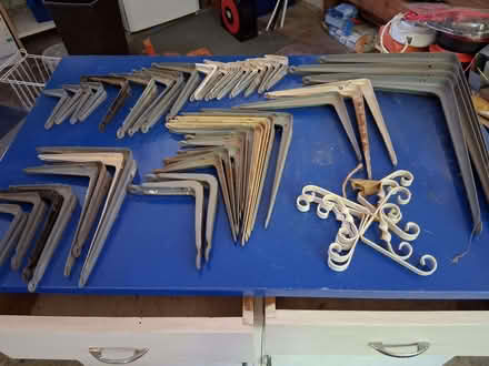 Photo of free Metal Shelf brackets - various (Chesterfield S40) #1