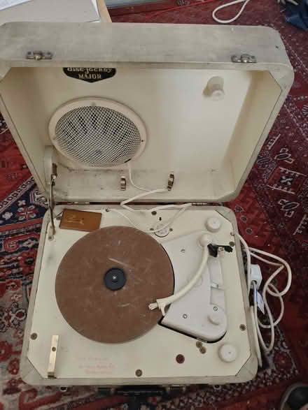 Photo of free Vintage valve portable record player (Corston BA2) #1