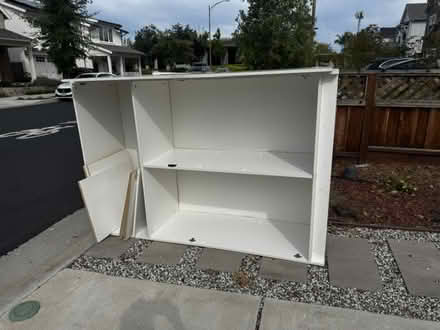 Photo of free White wooden cabinet (Los Gatos 95032) #1