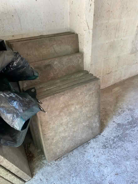 Photo of free Concrete garden slabs (Leckhampton) #3