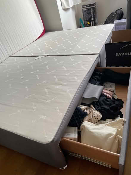 Photo of free A double bed, splittable into two (Acton W3) #1