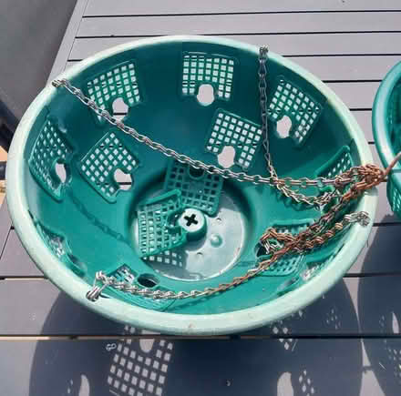 Photo of free Two plastic hanging baskets (Hucclecote GL3) #3