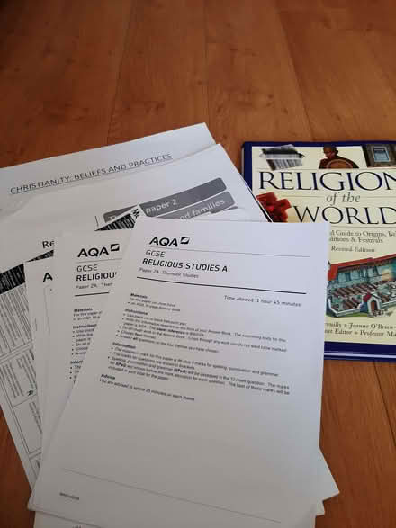Photo of free GCSE Past Papers - Religious Studies (St Mary Cray BR5) #1