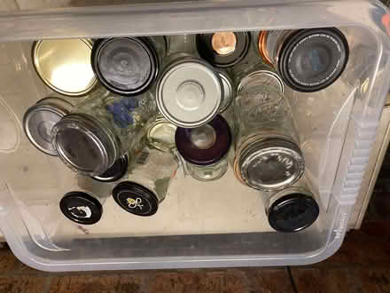 Photo of free Box of jam jars with lids (Bridge of Allan FK9) #1