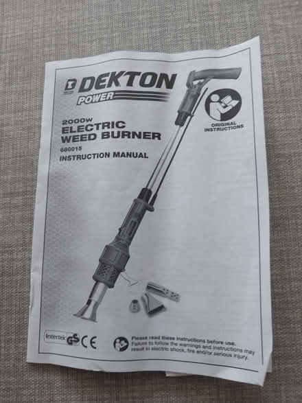 Photo of free Electric weed burner (Hucclecote GL3) #3
