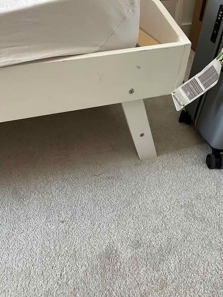 Photo of free White single bed with spare (TN16 1DU) #2