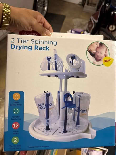 Photo of free 2 Tier Spinning Drying Rack (20745) #1