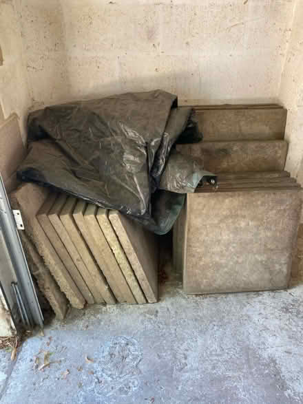Photo of free Concrete garden slabs (Leckhampton) #4