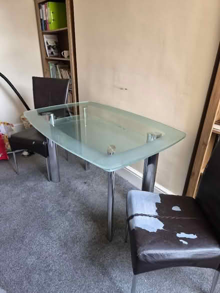 Photo of free Table with 2 chairs (New Brighton CH45) #3