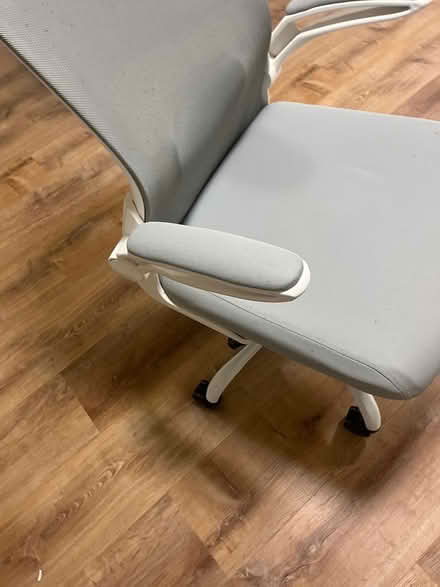 Photo of free White and grey office chair (Bloor West Village) #2