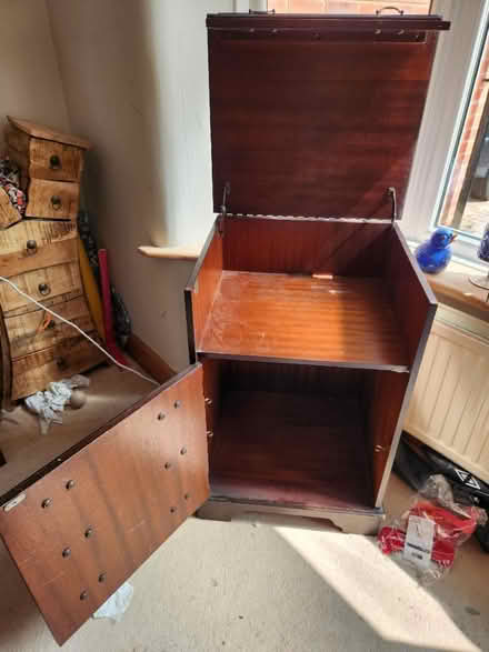 Photo of free Unique solid wood cabinet (Bramhall SK8) #3