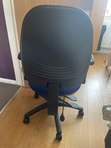 Photo of free Office chair on wheels with adj height & lumbar support (Cheshunt EN8) #2