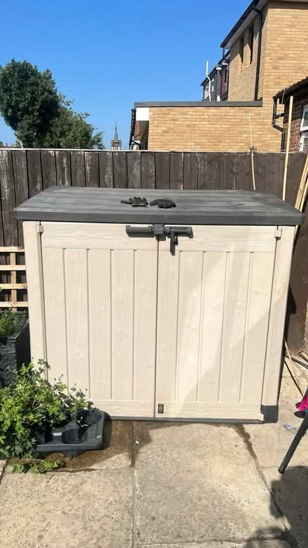 Photo of free Keter outdoor storage box (Ilford IG3) #1