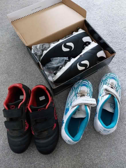 Photo of free Kids football boots bundle (Tilehurst, Reading) #1