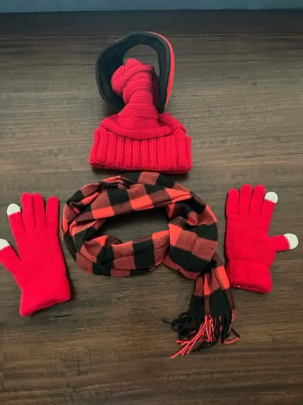 Photo of free Hat, gloves, scarf and ear warmer (South end of Boulder) #1