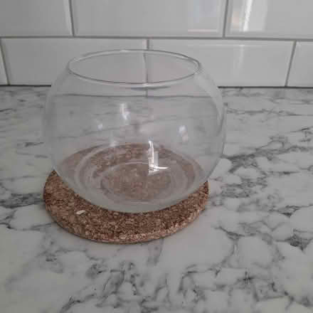 Photo of free Round glass bowl (Seaside BN22) #1