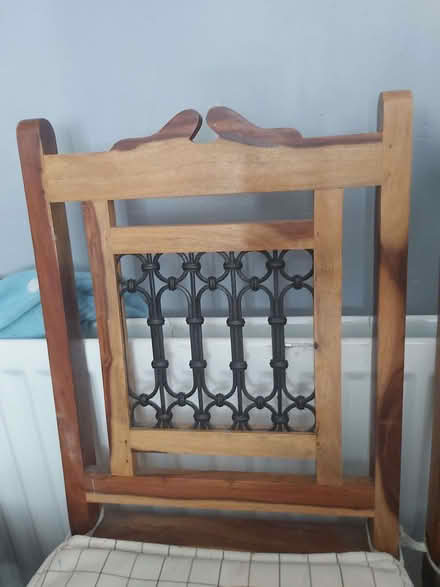 Photo of free Solid Oak chairs (Eastbourne BN20) #2