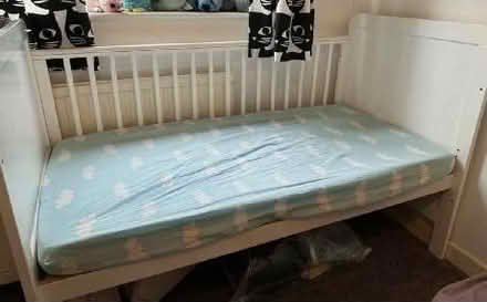 Photo of free Kids wooden cot bed (Abingdon OX14) #3
