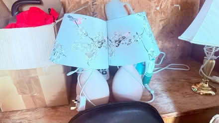 Photo of free Pair of small ceramic lamps (Earls Colne CO6) #1