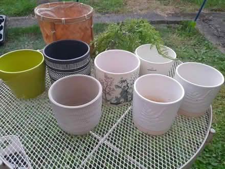Photo of free Plant pots (Larkhall, Bath BA1) #1