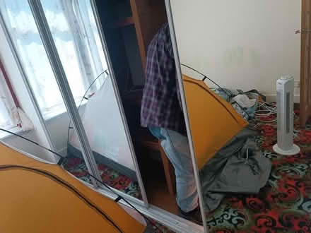 Photo of free Mirrored wardrobe doors (Mansewood G43) #1