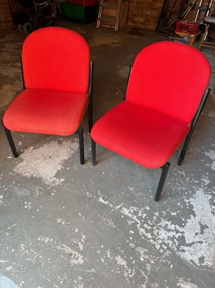 Photo of free Low red upholstered red chairs (Walton Summit PR5) #1