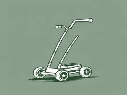 Photo of 3 wheel push golf trolley (Grindon SR3) #1