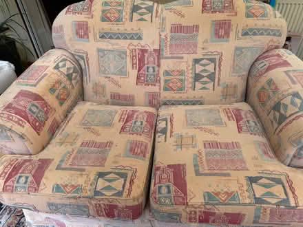 Photo of free 2 seater sofa (Crabbs Cross B98) #1