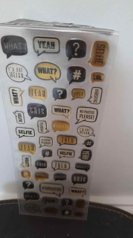 Photo of free New stickers & helix template (Byfleet KT14) #1
