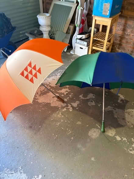 Photo of free 2 large umbrellas (Walton Summit PR5) #1