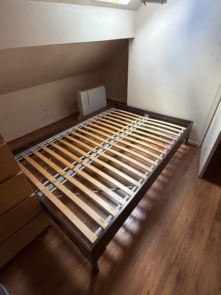 Photo of free IKEA double bed frame (St Helens) #1