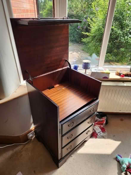 Photo of free Unique solid wood cabinet (Jepsonclough Farm SK10) #4