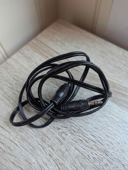 Photo of free 3.5 mm audio cables (Salph End MK41) #2