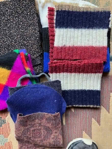 Photo of free wool squares for quilt or blanket (south sunnyvale) #3