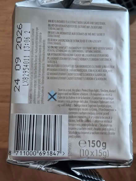 Photo of free Tassimo chai latte pods (Bare LA4) #2