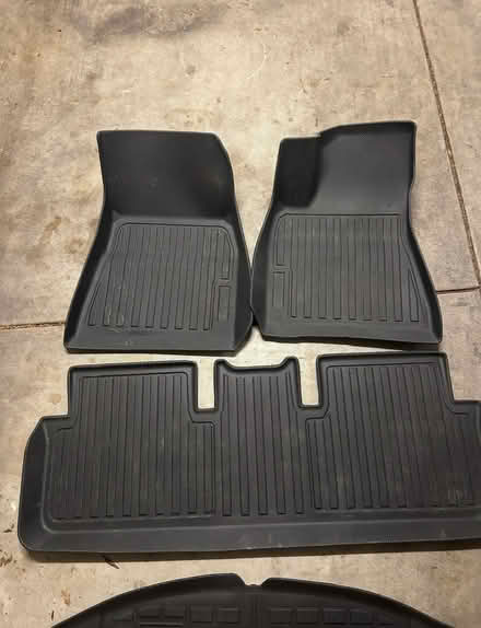 Photo of free Tesla 3 floor mats (South Davis) #2