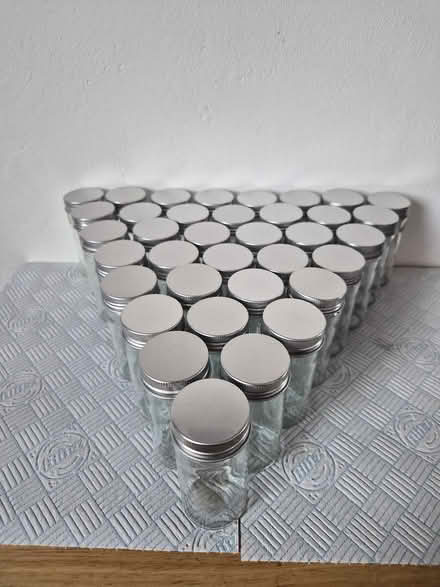Photo of free 36 glass spice jars, used (West Watford, WD18) #2