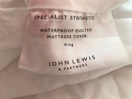 Photo of free King mattress cover (Shepherds Bush W12) #1