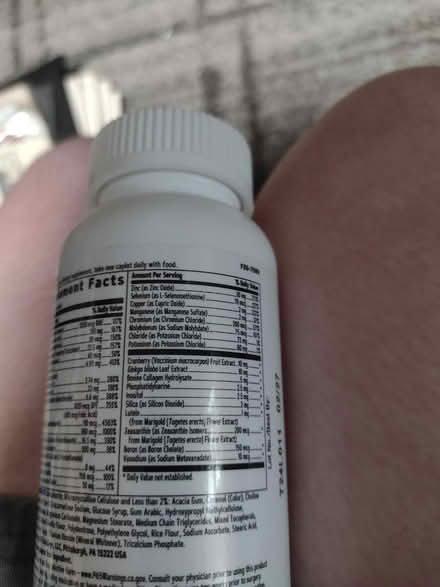 Photo of free 2 sealed bottles of vitamins (East Arlington) #2