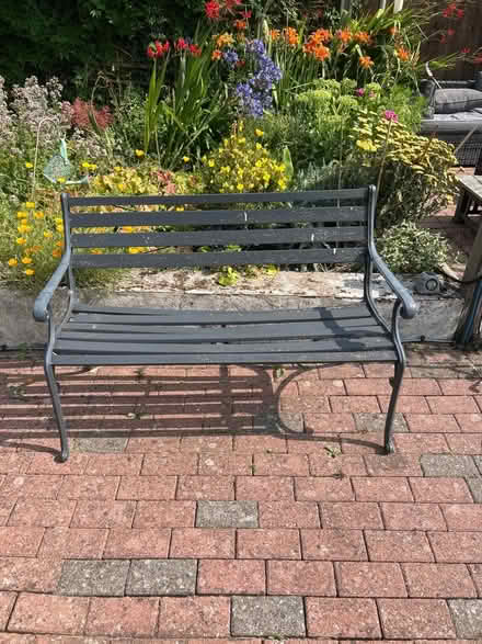 Photo of free 4 ft wrought iron bench (Henleaze BS6) #1
