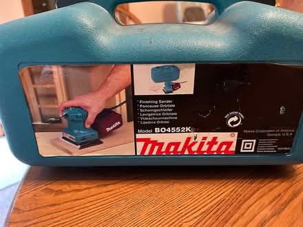 Photo of free Makita finishing sander - Pepperell (near Rt 119/113-Pepperell) #1