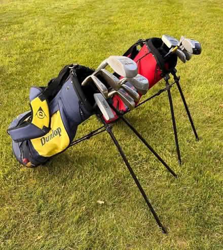 Photo of free Two children’s golf sets clubs and bags (Winmarleigh PR3) #2