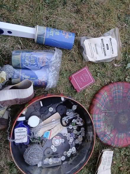 Photo of free Sewing material buttons etc (Bridge of Don AB22) #1