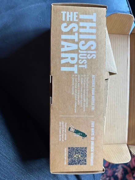 Photo of free green water bottle (White Oaks area of San Carlos) #3