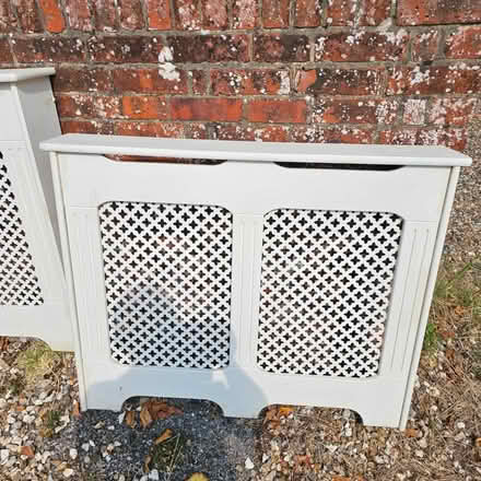 Photo of free Two radiator covers - available individually or as pair (Turgis Green RG27) #2